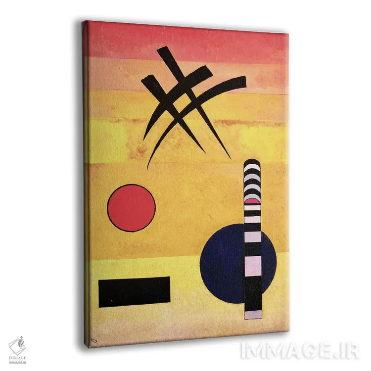 تابلو انتزاعی 1926,نشانه، ۱۹۲۶ اثر واسیلی کانباورسکی - نمای پرسپکتیو محصول