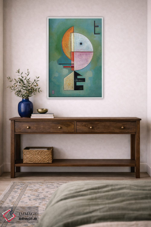 تابلو انتزاعی 1929,بالا رو، ۱۹۲۹ اثر واسیلی کانباورسکی - D2W