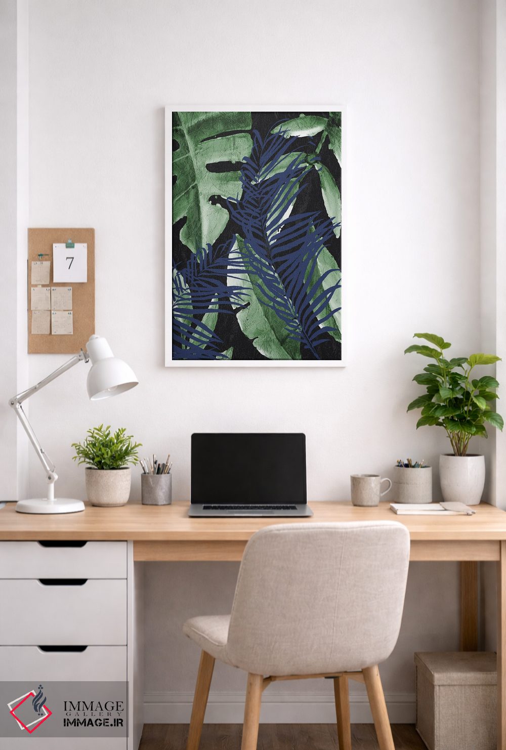 تابلو دکوراتیو نخل های گرمسیری ۱ اثر کیمبرلی آلن - D3W