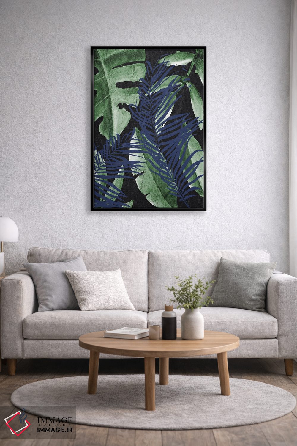 تابلو دکوراتیو نخل های گرمسیری ۱ اثر کیمبرلی آلن - D5B