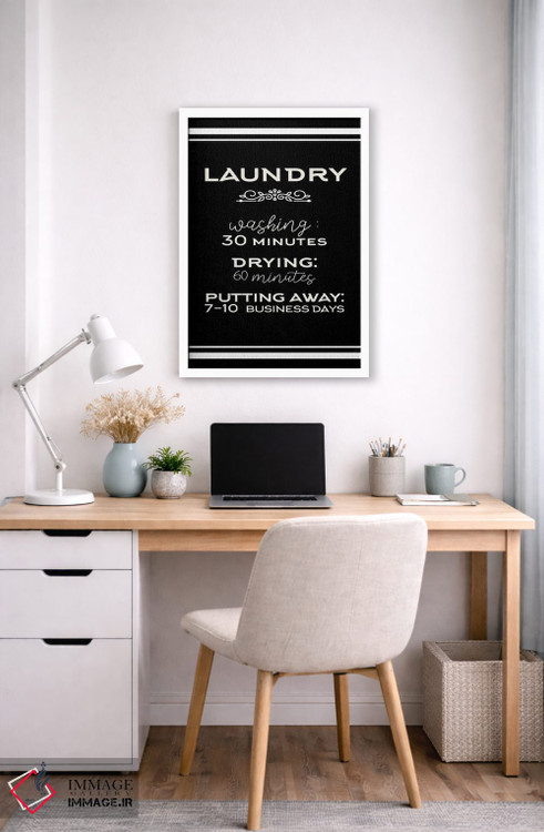 تابلو دکوراتیو روزهای رختشویی اثر کیمبرلی آلن - D4W