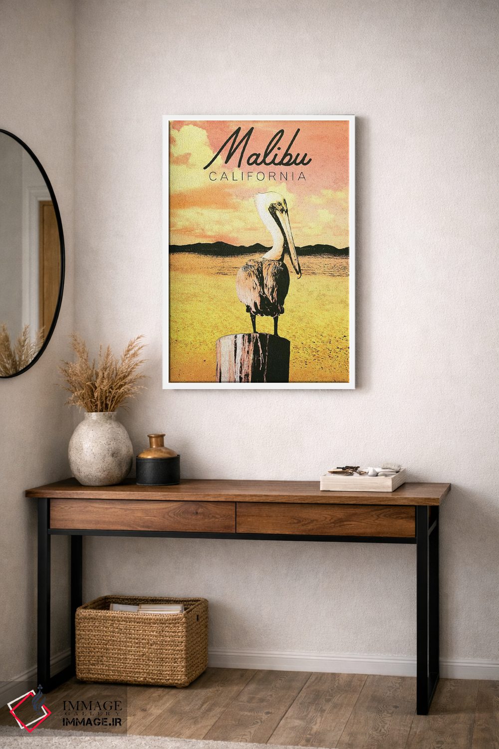 تابلو دکوراتیو California,مالیبو، کالیفرنیا اثر کتی منسفیلد - D3W