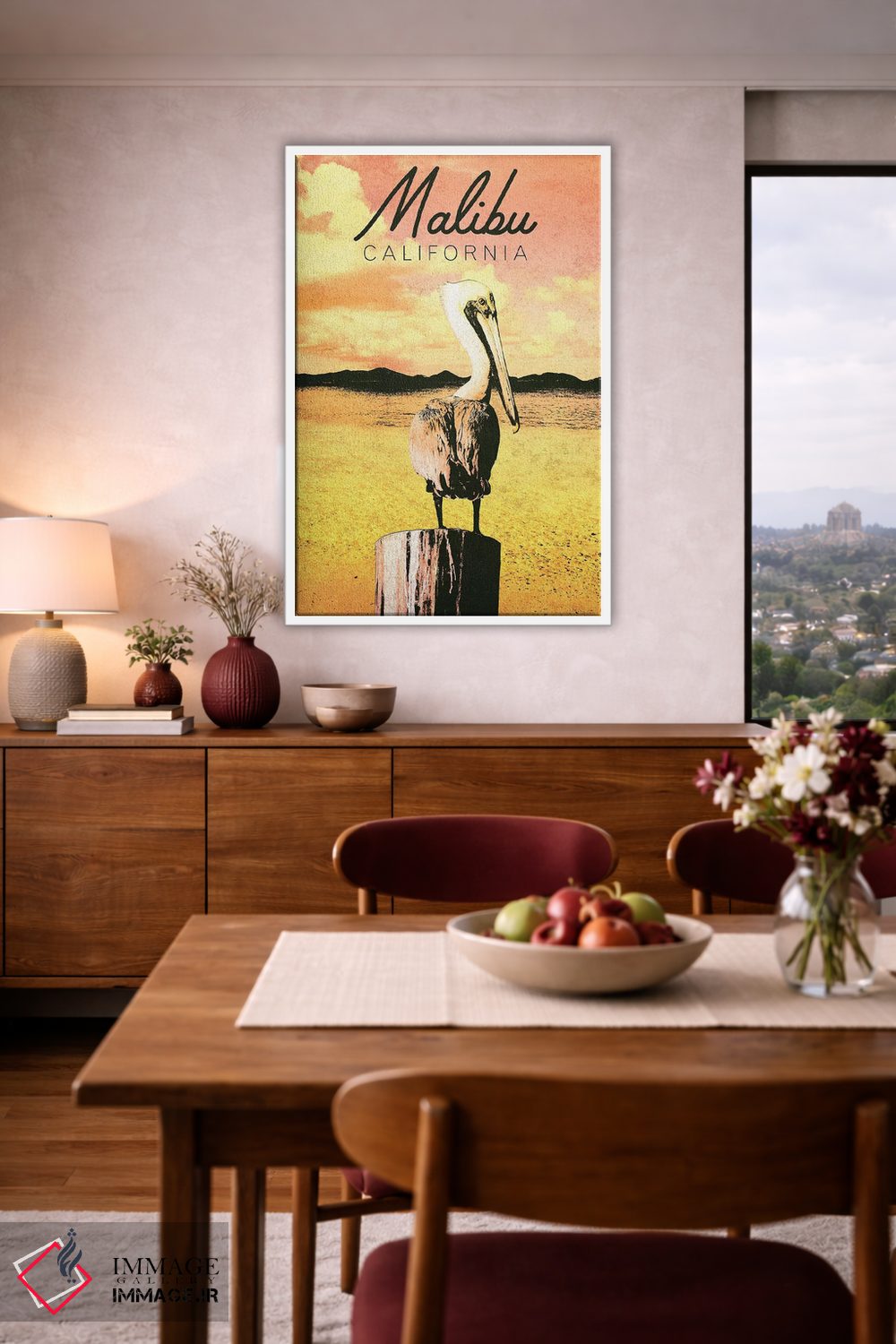 تابلو دکوراتیو California,مالیبو، کالیفرنیا اثر کتی منسفیلد - D4W