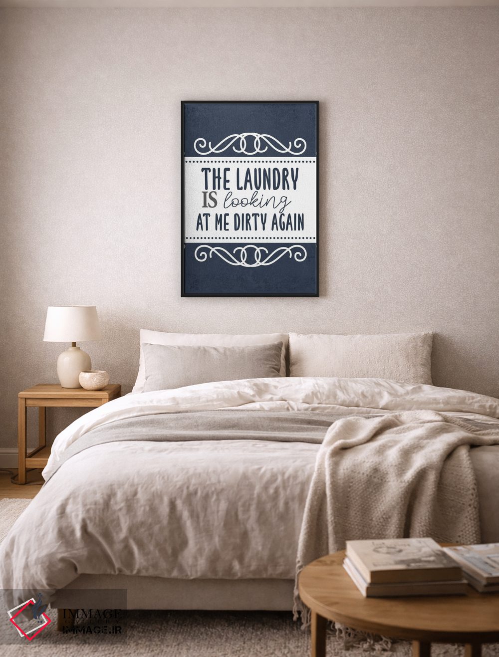 تابلو دکوراتیو رختشویی امروز III اثر کیمبرلی آلن - D6B