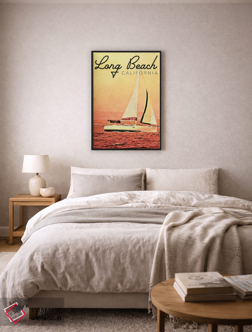 تابلو دکوراتیو California,لانگ بیچ، کالیفرنیا اثر کتی منسفیلد - D6B
