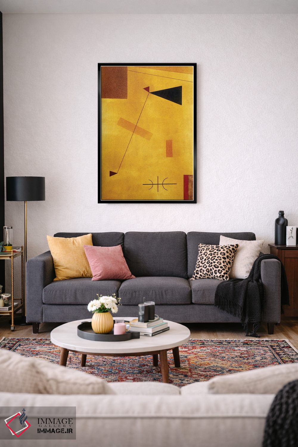 تابلو انتزاعی 1929,خارج از وزن اثر واسیلی کانباورسکی - D3B