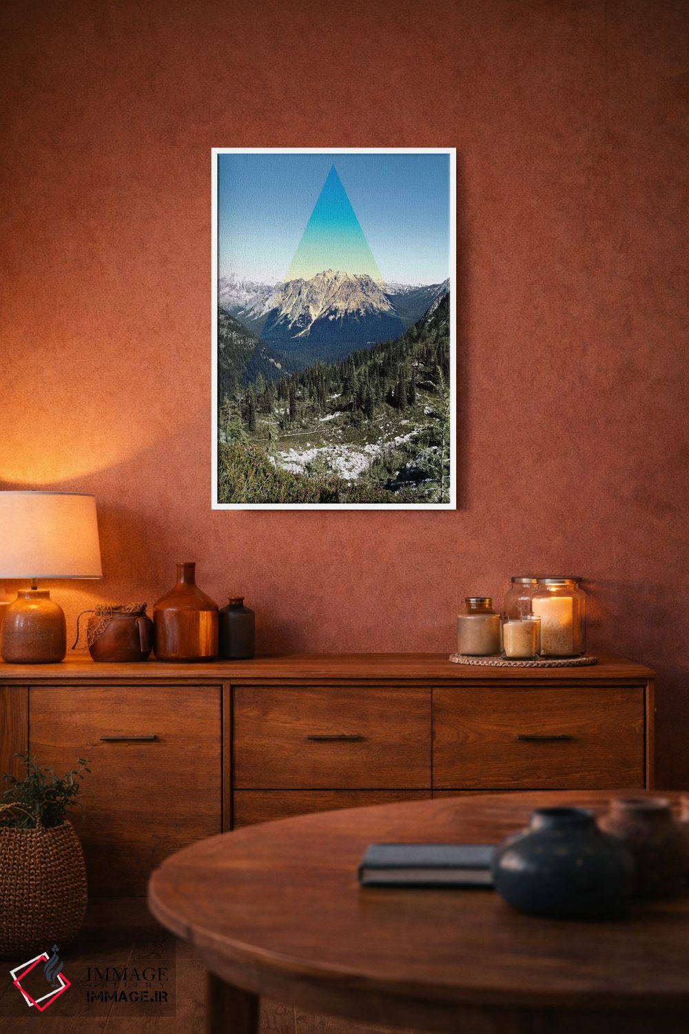 تابلو دکوراتیو قله کوه اثر کالی ویلسون - D2W
