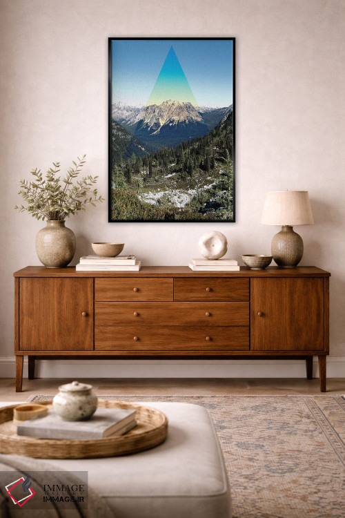 تابلو دکوراتیو قله کوه اثر کالی ویلسون - D3B