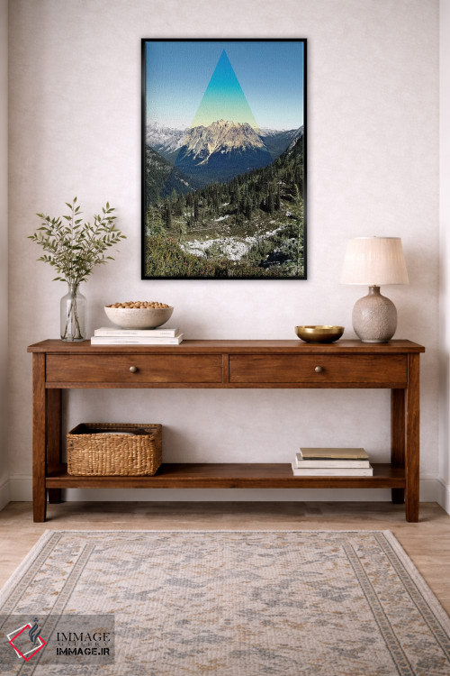 تابلو دکوراتیو قله کوه اثر کالی ویلسون - D4B