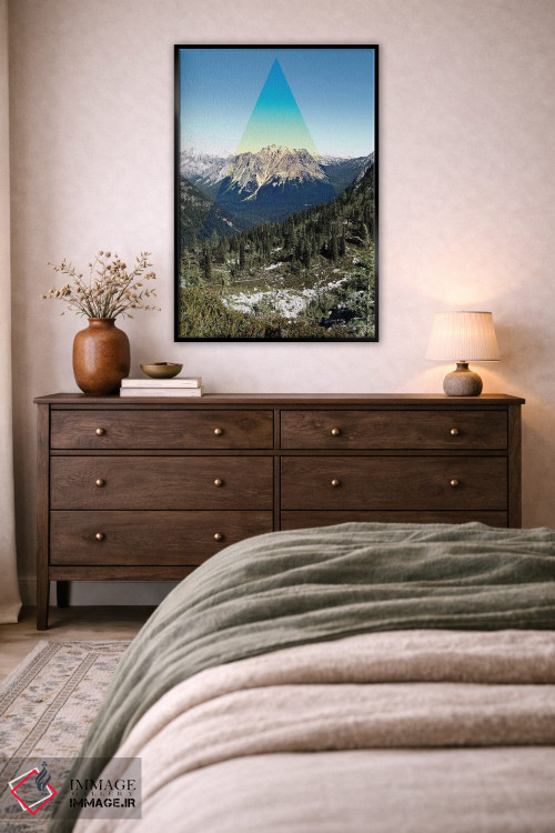 تابلو دکوراتیو قله کوه اثر کالی ویلسون - D5B