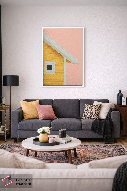 تابلو دکوراتیو کلبه تابستانی اثر کالی ویلسون - D3W