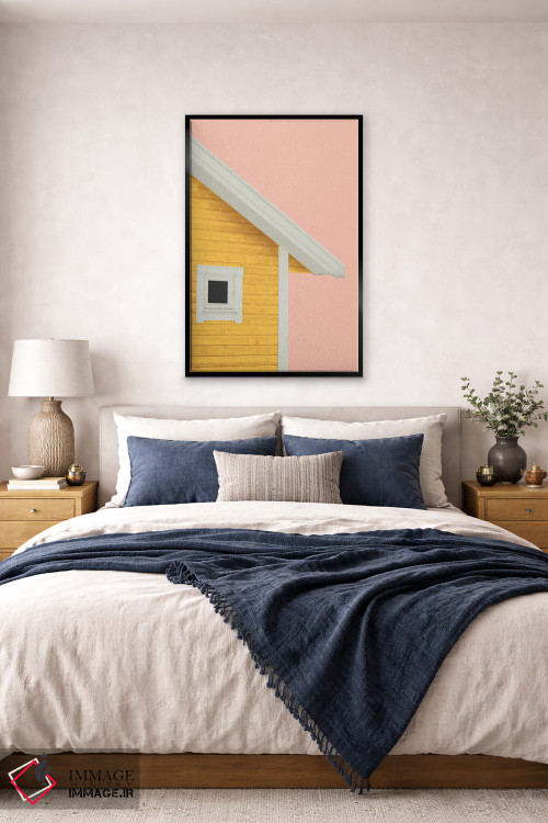 تابلو دکوراتیو کلبه تابستانی اثر کالی ویلسون - D6B