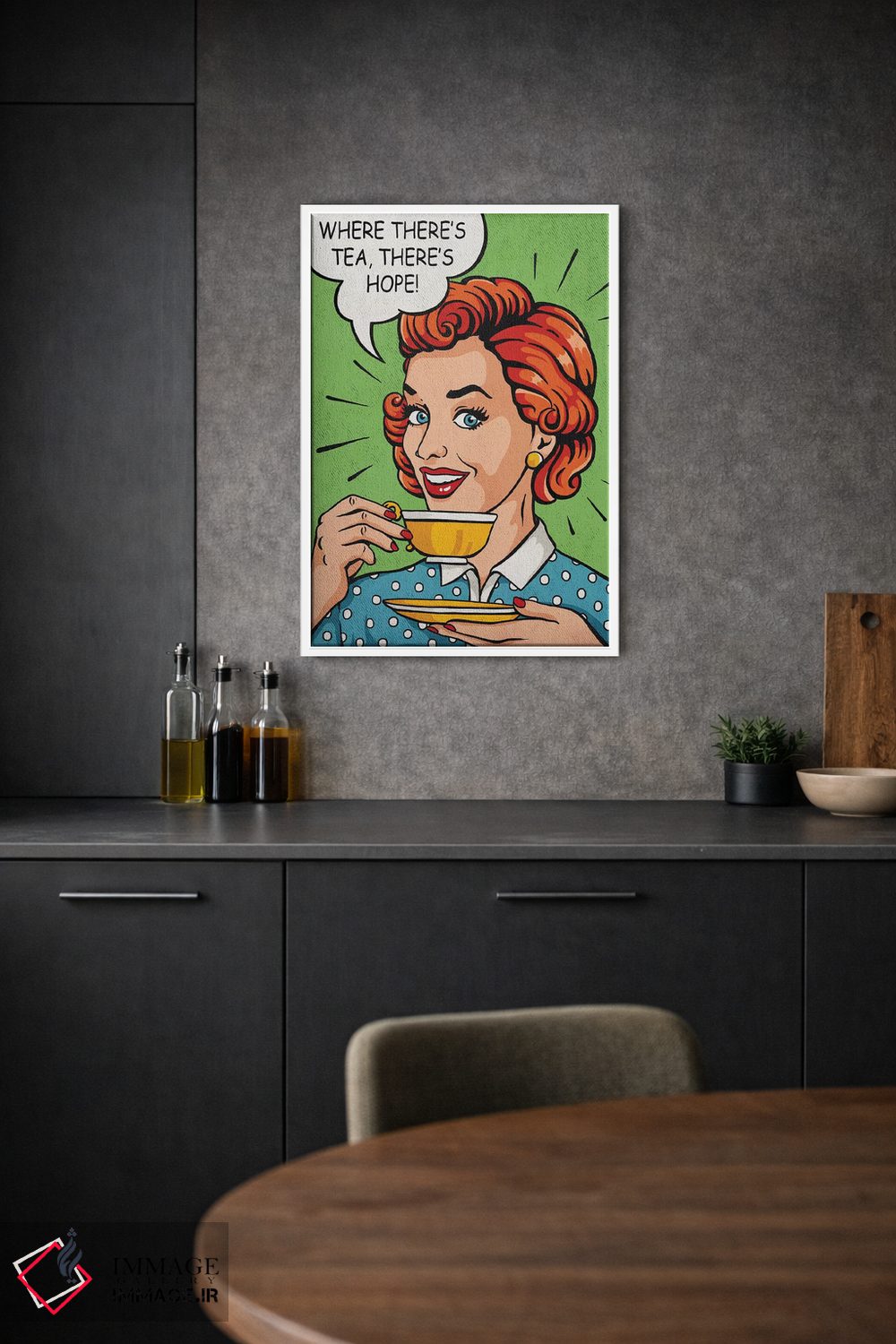 تابلو دکوراتیو امید وجود دارد اثر استر کی - D1W