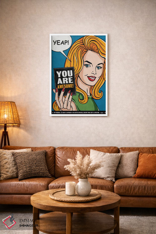 تابلو دکوراتیو تو فوق العاده ای اثر استر کی - D1W