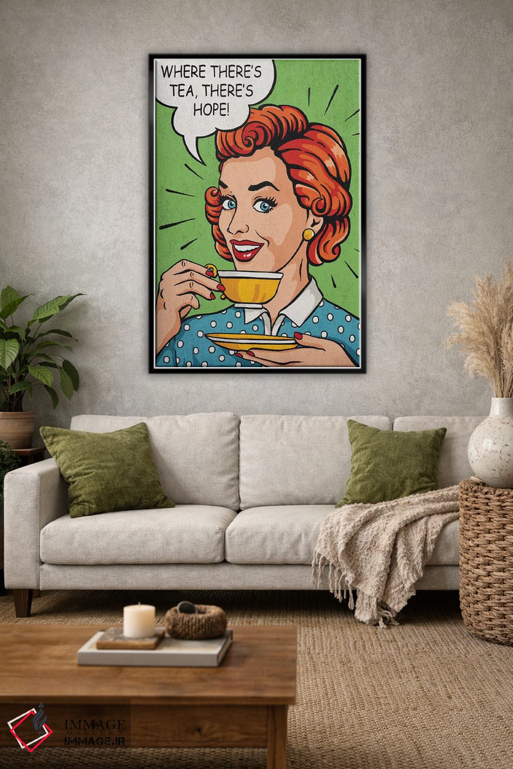 تابلو دکوراتیو امید وجود دارد اثر استر کی - D2B