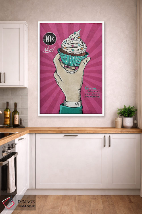 تابلو دکوراتیو به خودت برس اثر استر کی - D3W