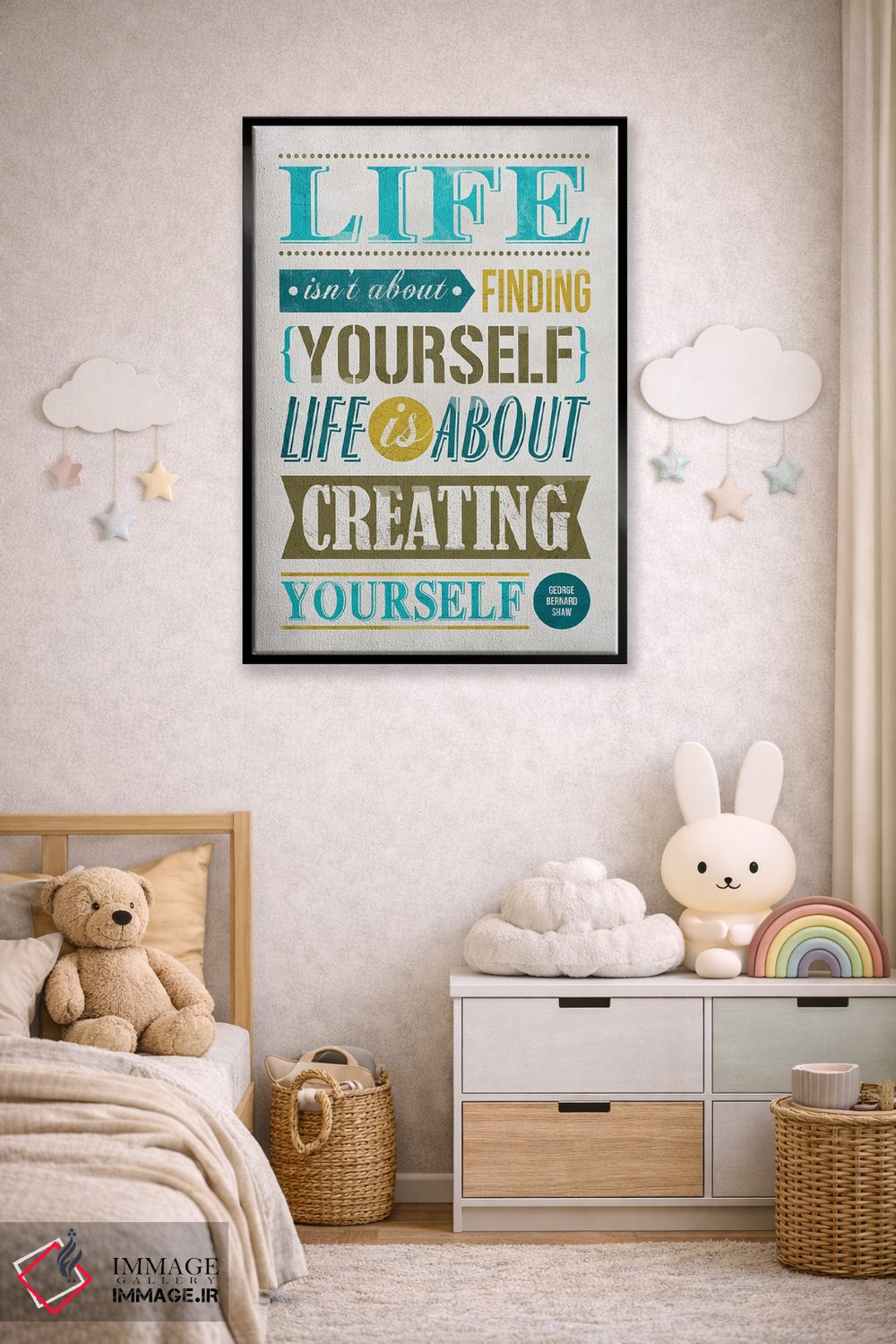 تابلو دکوراتیو خودت را بساز اثر استر کی - D4B