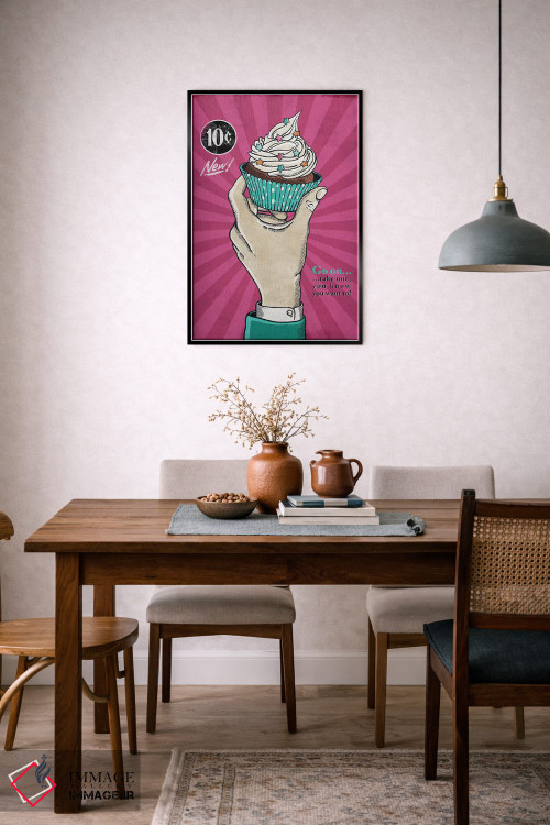 تابلو دکوراتیو به خودت برس اثر استر کی - D6B