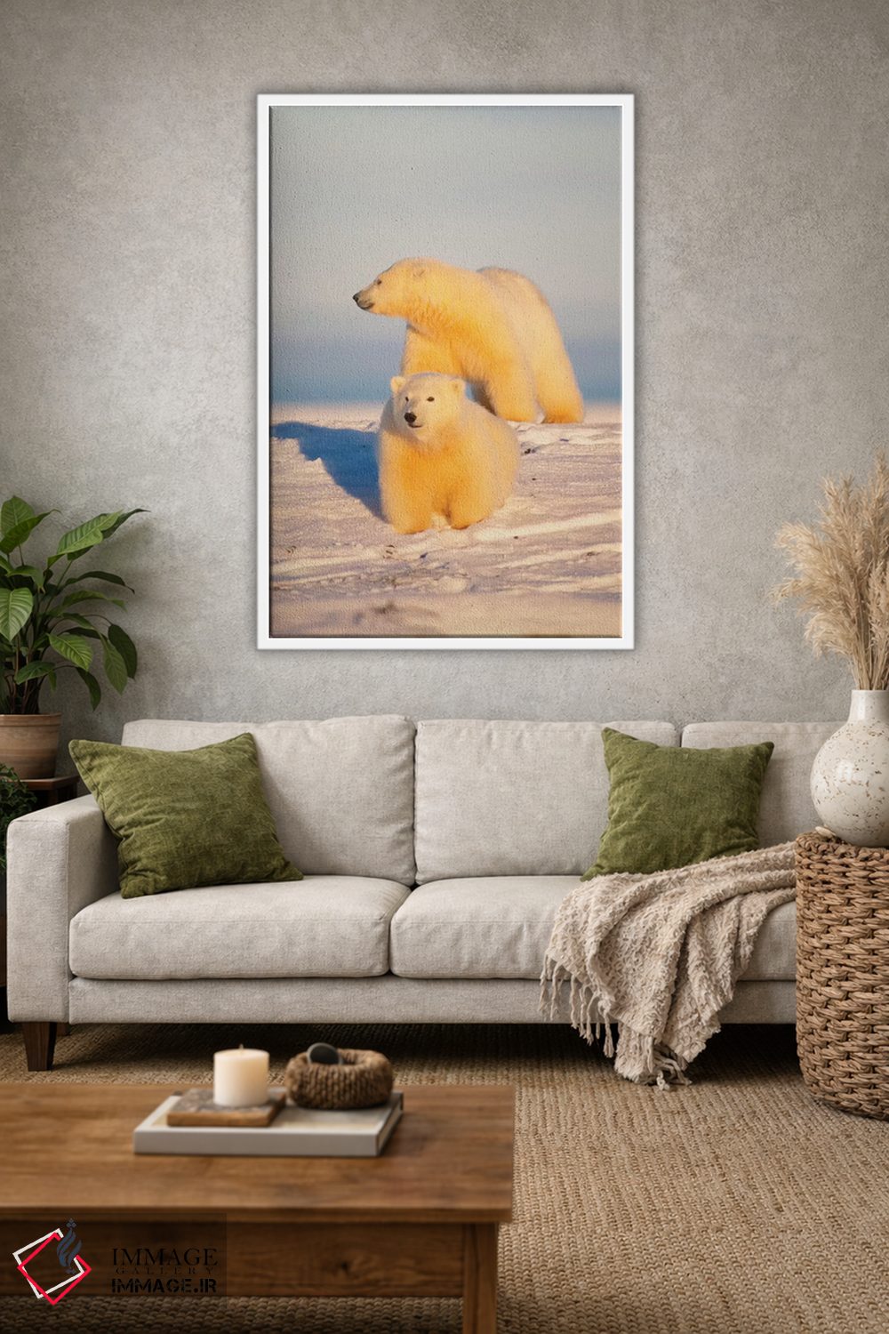 تابلو دکوراتیو Area 1002, Coastal Plain, Arctic National Wildlife Refug… اثر استیو کازلوسکی - D1W