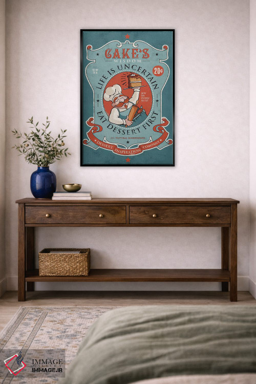 تابلو دکوراتیو اول دسر اثر استر کی - D5B