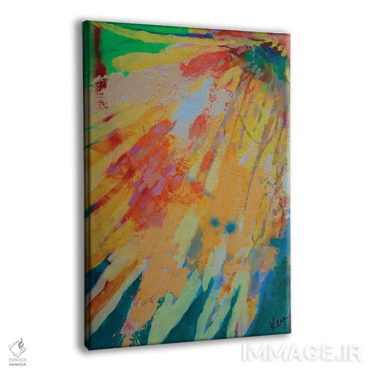 تابلو دکوراتیو درون خورشید ذوب شو اثر کری مک کیب - نمای پرسپکتیو محصول