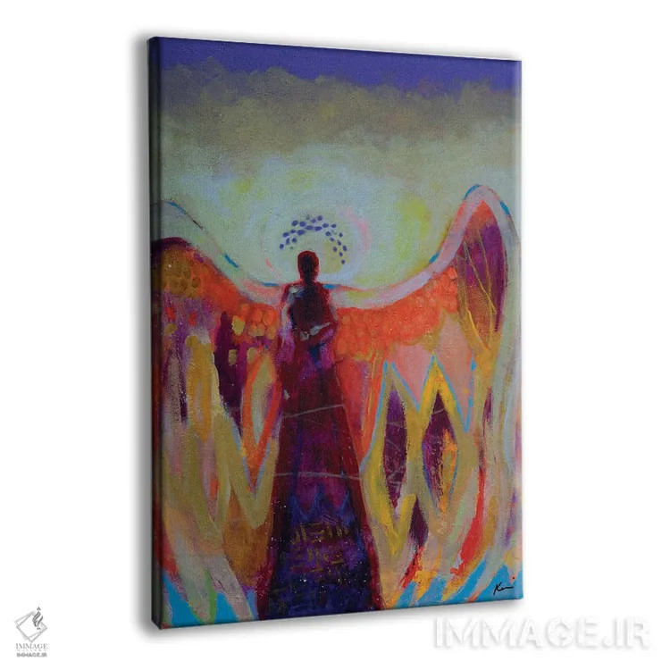 تابلو دکوراتیو در شعله های رحمت اثر کری مک کیب - نمای پرسپکتیو محصول