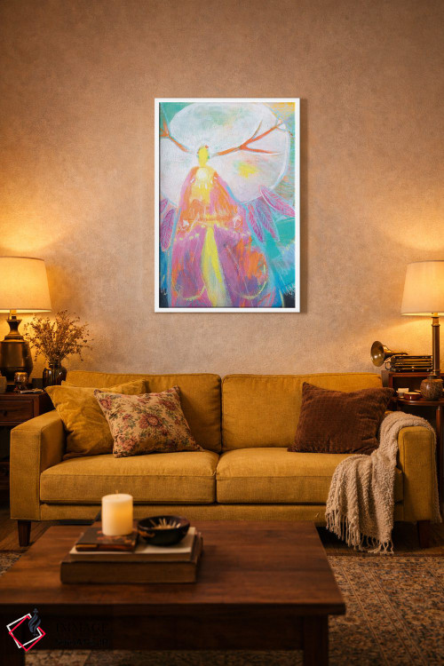 تابلو دکوراتیو راهنمایم باش تا سوی نور اثر کری مک کیب - D2W