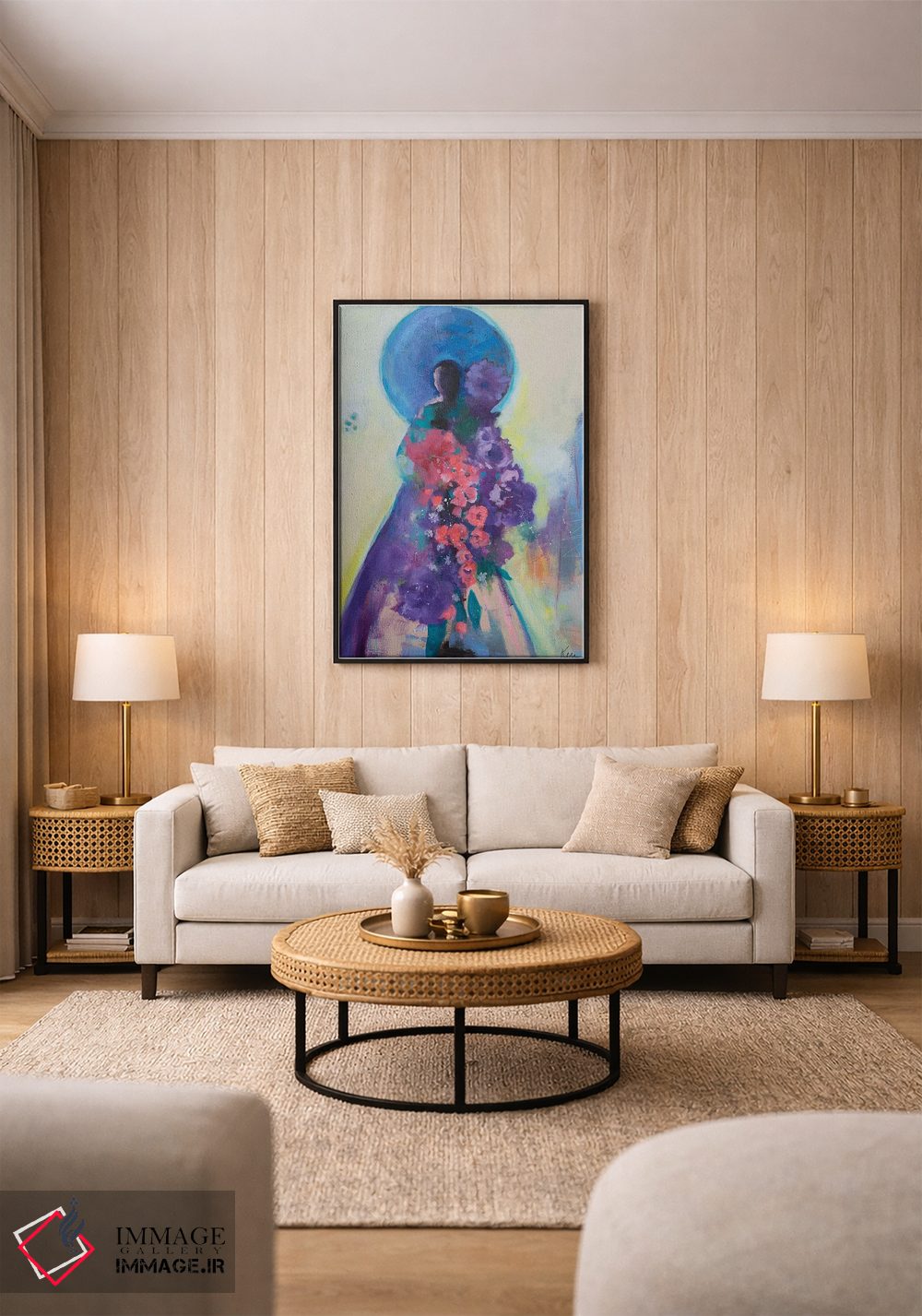 تابلو دکوراتیو تقدیم وفور اثر کری مک کیب - D2B