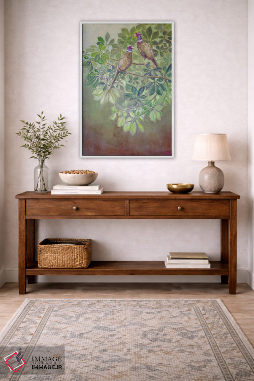 تابلو دکوراتیو قرقاول ها اثر کاتیا بلینی - D4W