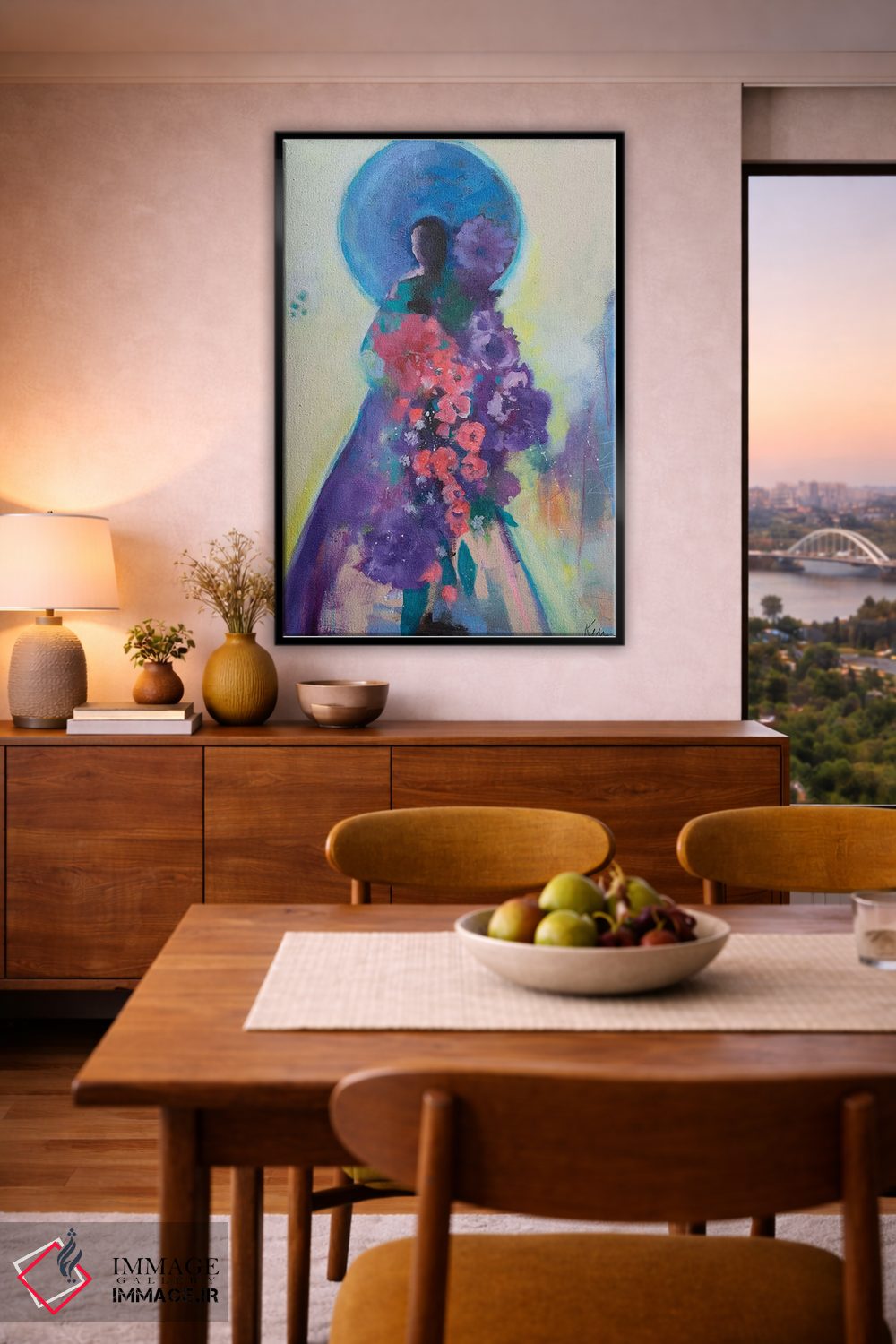 تابلو دکوراتیو تقدیم وفور اثر کری مک کیب - D6B