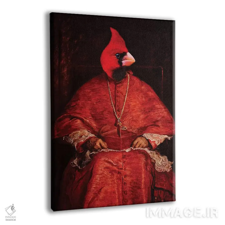 تابلو دکوراتیو کارباورال اثر کارن بورک - نمای پرسپکتیو محصول