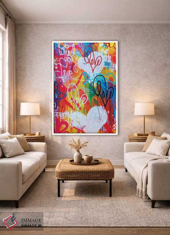 تابلو دکوراتیو کاری را بکن که دوست داری اثر کی بی ام - D1W