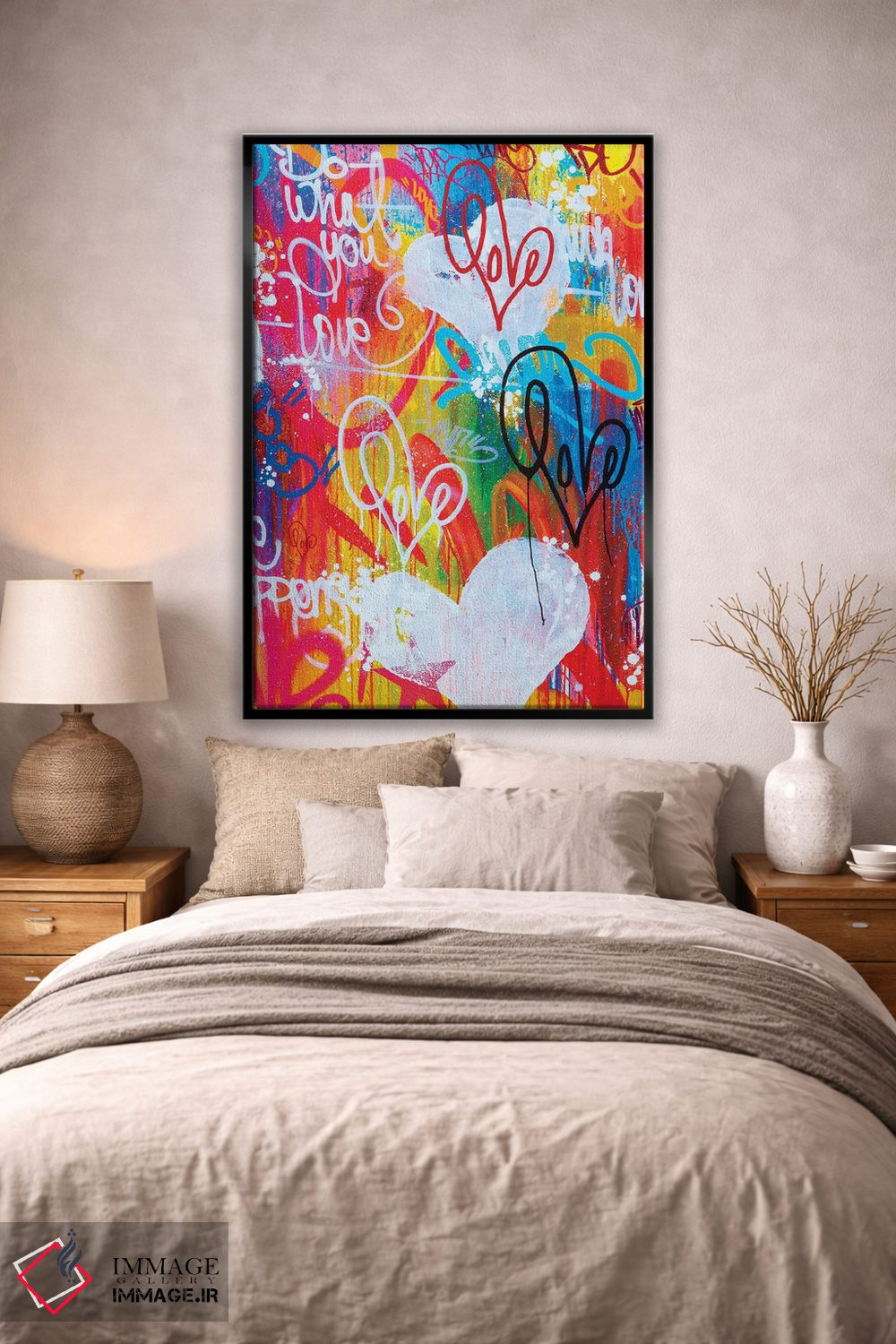 تابلو دکوراتیو کاری را بکن که دوست داری اثر کی بی ام - D2B