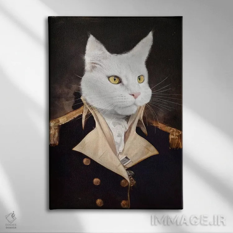 تابلو دکوراتیو ژنرال لولا اثر کارن بورک - نمای روبهرو روی دیوار