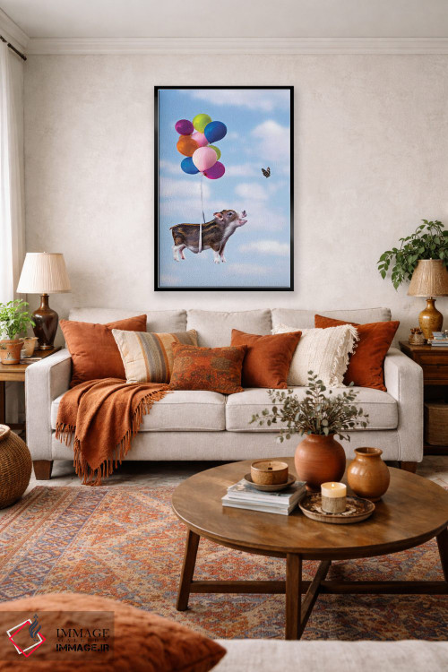 تابلو دکوراتیو رویاهاتو دنبال کن اثر کارن بورک - D2B