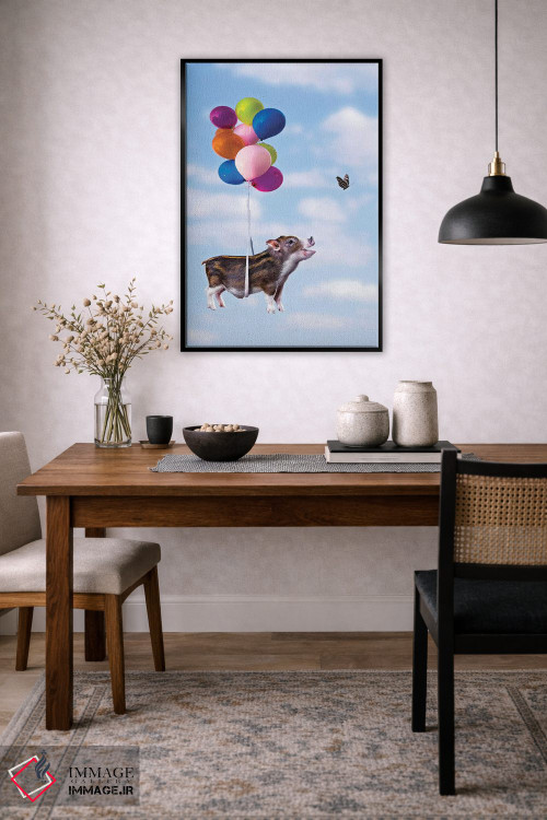 تابلو دکوراتیو رویاهاتو دنبال کن اثر کارن بورک - D3B