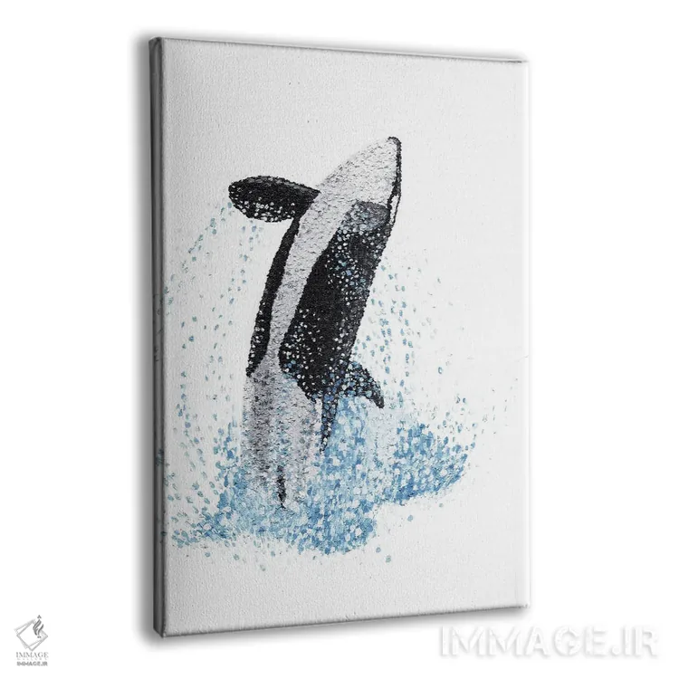 تابلو دکوراتیو شور و نشاط اثر کلسی امبلو - نمای پرسپکتیو محصول