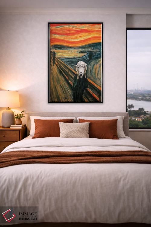 تابلو دکوراتیو بره جیغ اثر کارن بورک - D5B