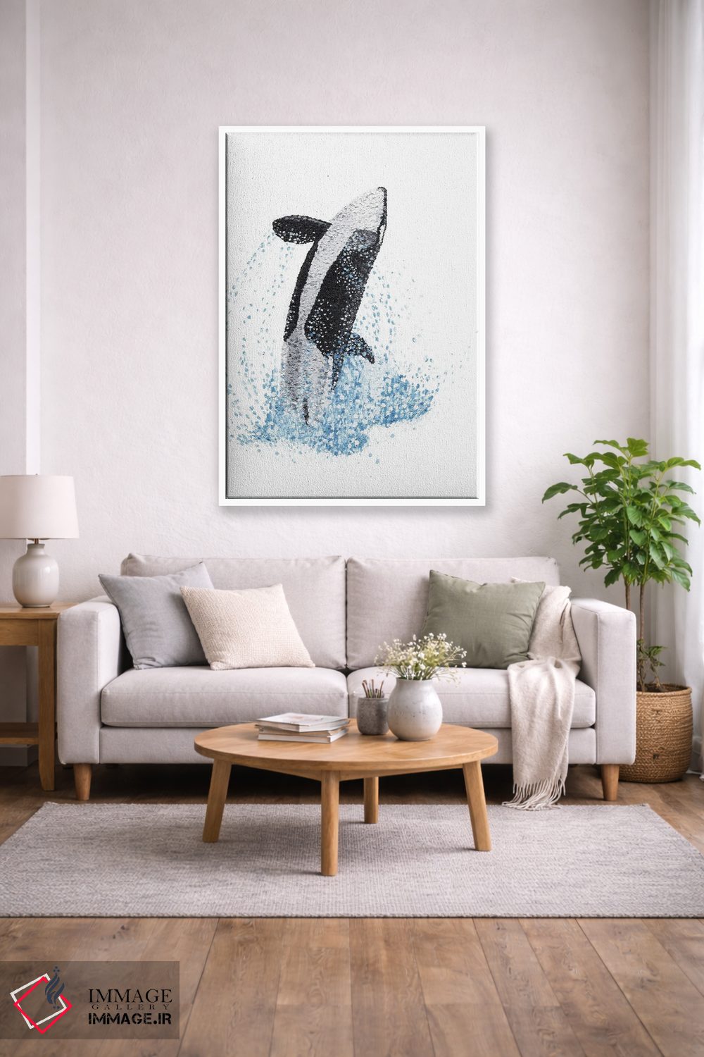 تابلو دکوراتیو شور و نشاط اثر کلسی امبلو - D1W