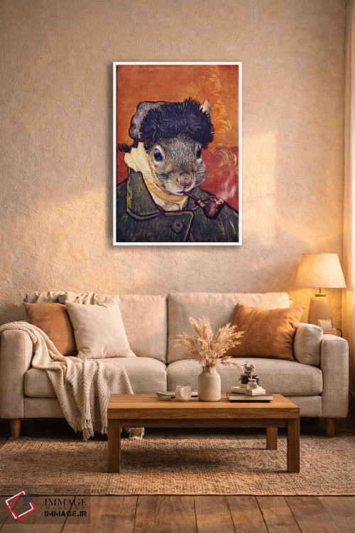 تابلو دکوراتیو سلفی ونسان اثر کارن بورک - D3W