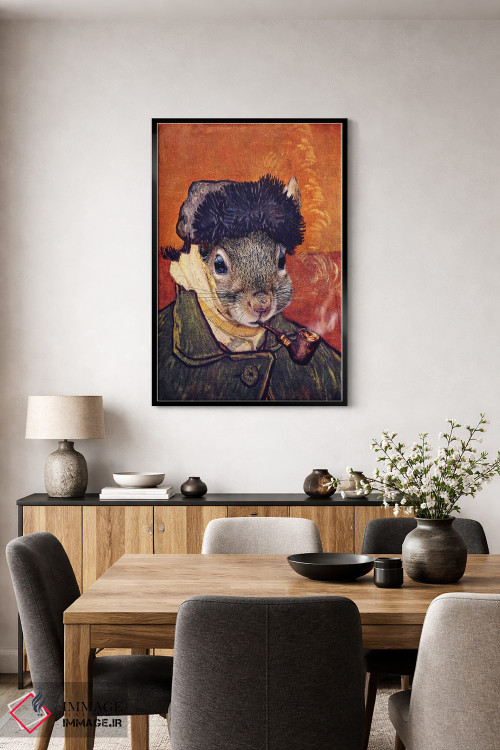 تابلو دکوراتیو سلفی ونسان اثر کارن بورک - D4B