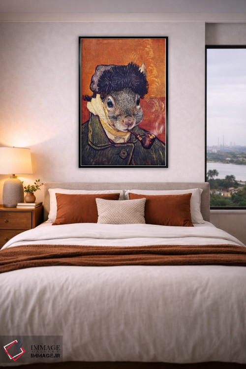 تابلو دکوراتیو سلفی ونسان اثر کارن بورک - D5B