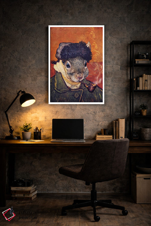 تابلو دکوراتیو سلفی ونسان اثر کارن بورک - D6W