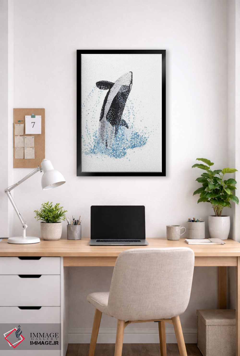 تابلو دکوراتیو شور و نشاط اثر کلسی امبلو - D5B