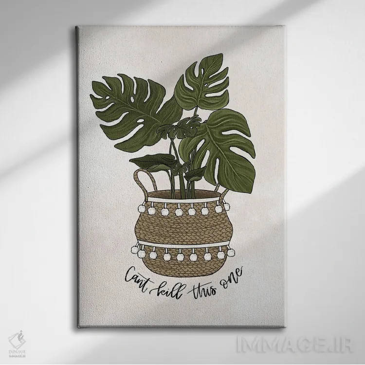 تابلو دکوراتیو این یکی رو نمی تونی خشک کنی اثر کیتی برایانت - نمای روبهرو روی دیوار