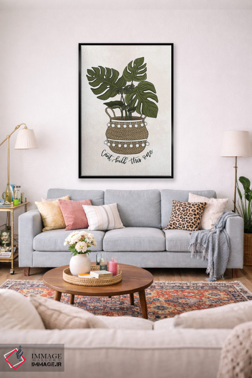 تابلو دکوراتیو این یکی رو نمی تونی خشک کنی اثر کیتی برایانت - D1B