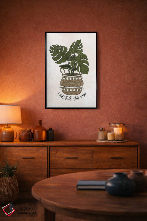 تابلو دکوراتیو این یکی رو نمی تونی خشک کنی اثر کیتی برایانت - D5B