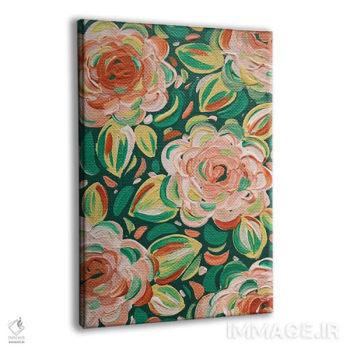تابلو دکوراتیو گل های مرکباتی اثر کیتی برایانت - نمای پرسپکتیو محصول