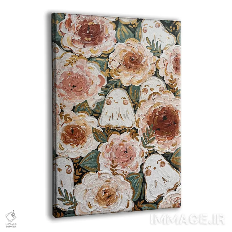 تابلو دکوراتیو ارواح پاییزی اثر کیتی برایانت - نمای پرسپکتیو محصول