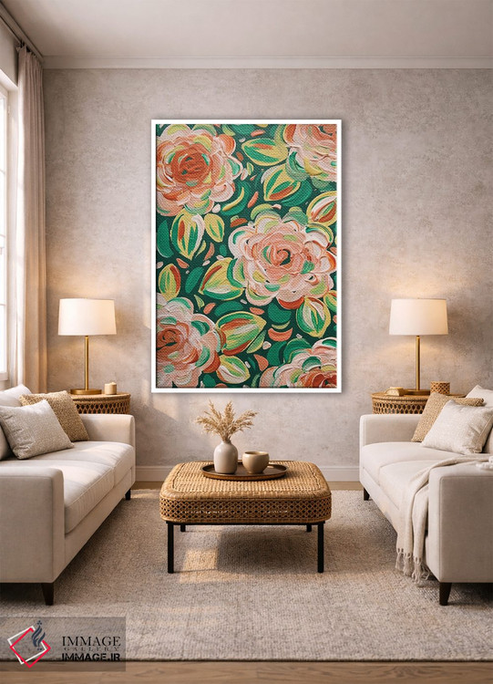 تابلو دکوراتیو گل های مرکباتی اثر کیتی برایانت - D1W